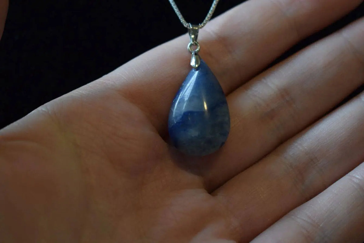 Lapis lazuli druppel hanger